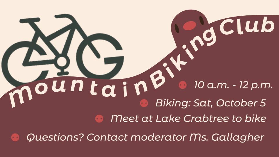 Club Spotlight: Mountain Biking Club