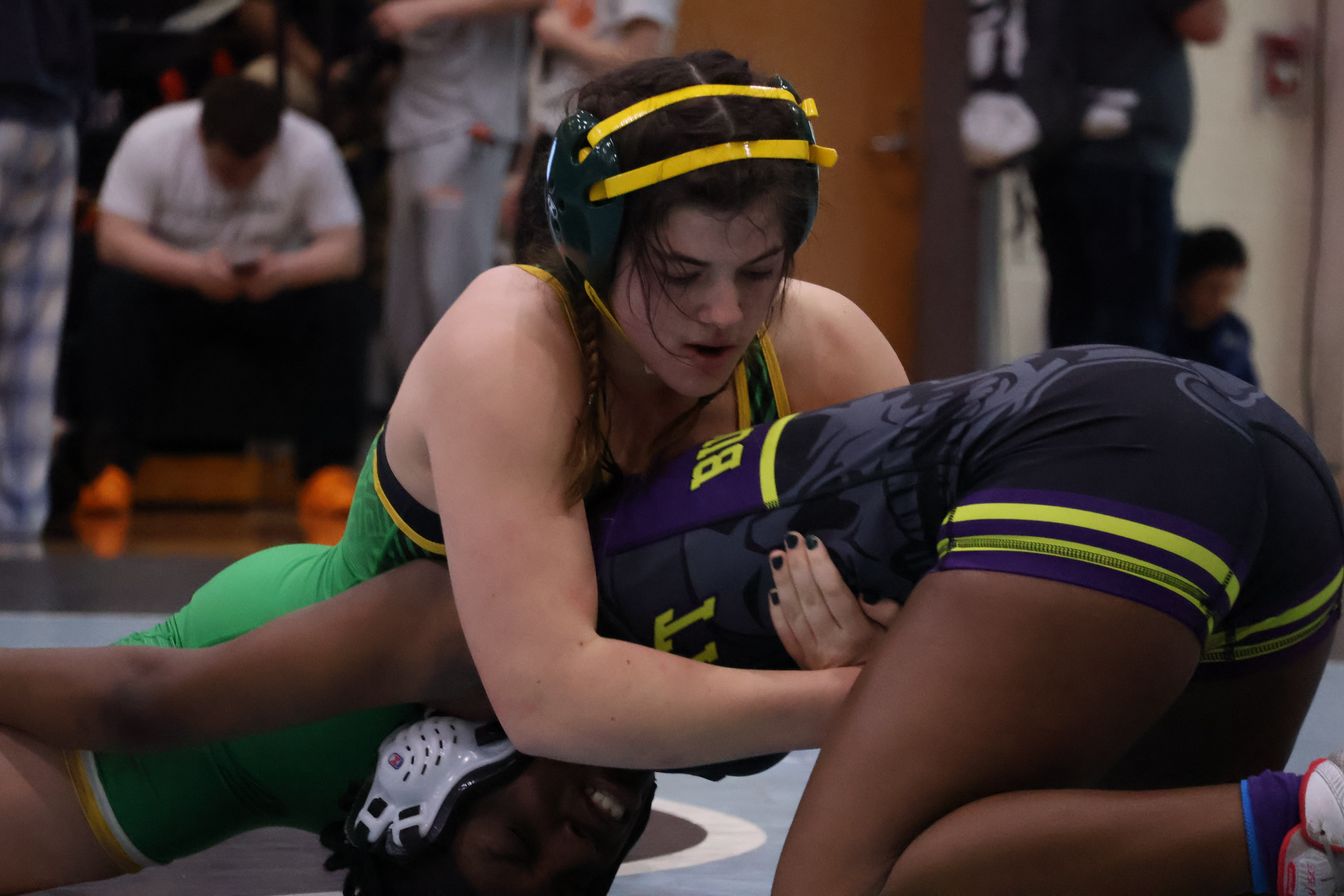 Despite Epilepsy, Sierra Gruber Becomes First Woman from Cardinal Gibbons to Qualify for State Wrestling