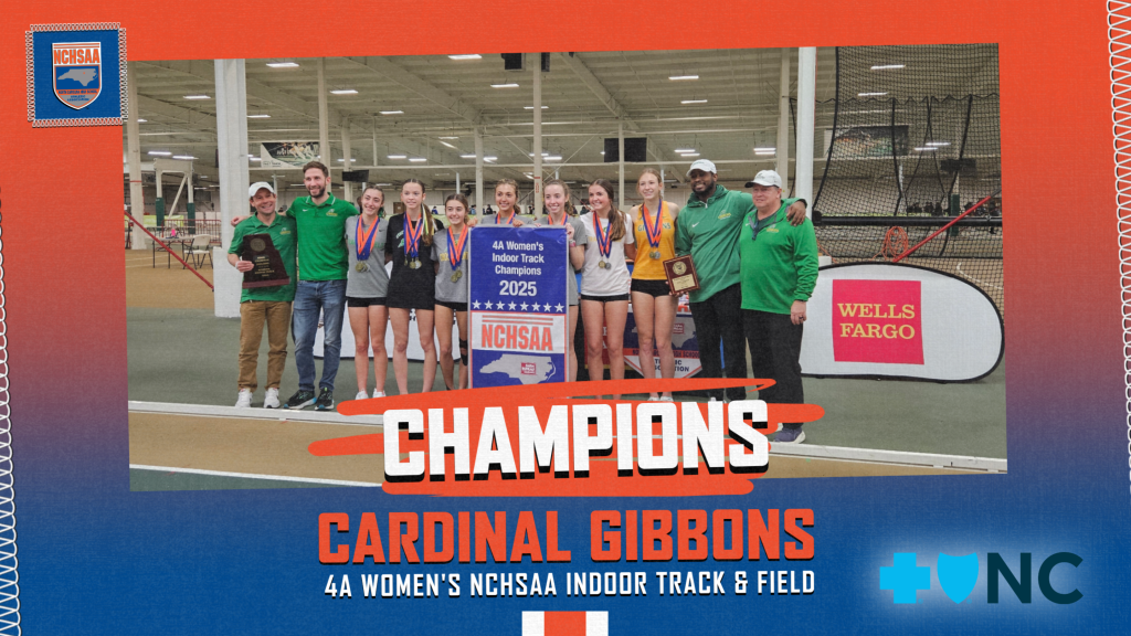 Team Depth Leads Crusaders to Girls Indoor Track Championship